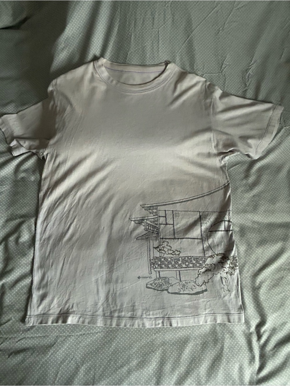 Maharashi from Japan crew neck 3D Tee